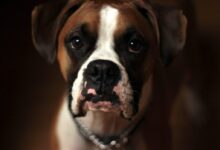 selective focus photo of brown and white puppy
