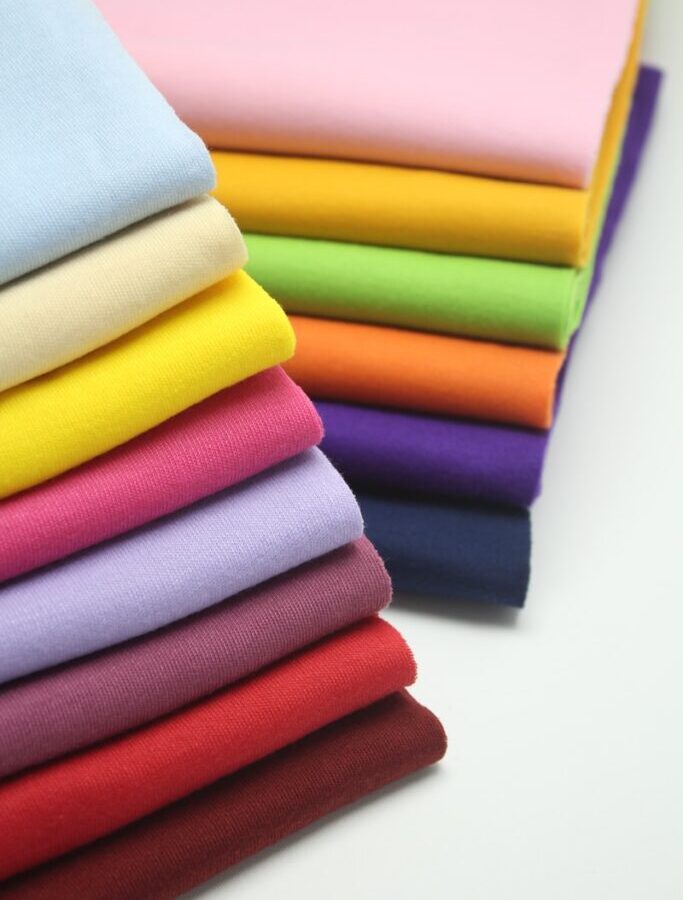 pile of multi colored textiles