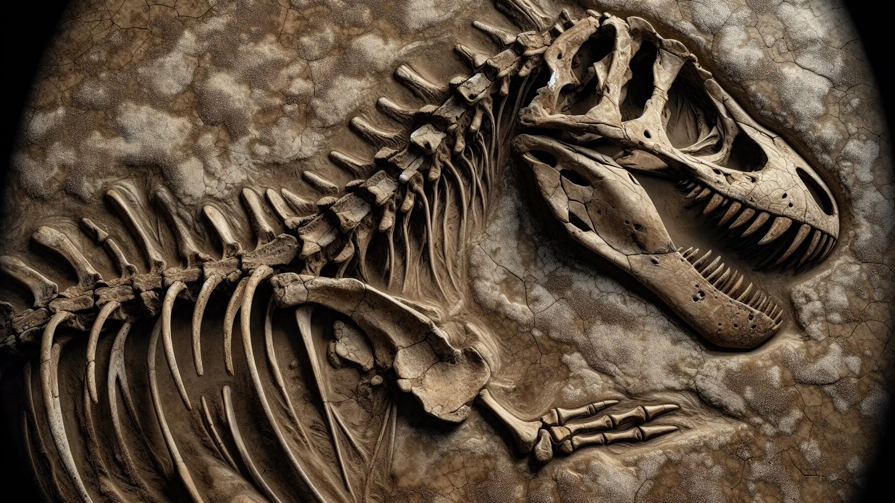 - NeposlušnéTlapky Dinosauří kostra